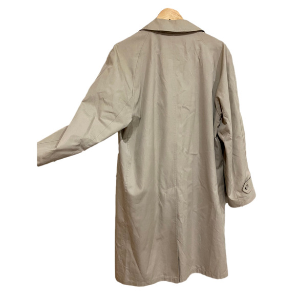 London Fog main Coat 40R Beige made in Canada - Picture 9 of 12
